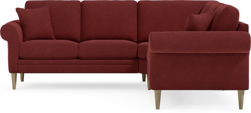Eden - Hörnsoffa, 2+2-sits - Röd