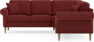 Eden - Hörnsoffa, 2+2-sits - Röd
