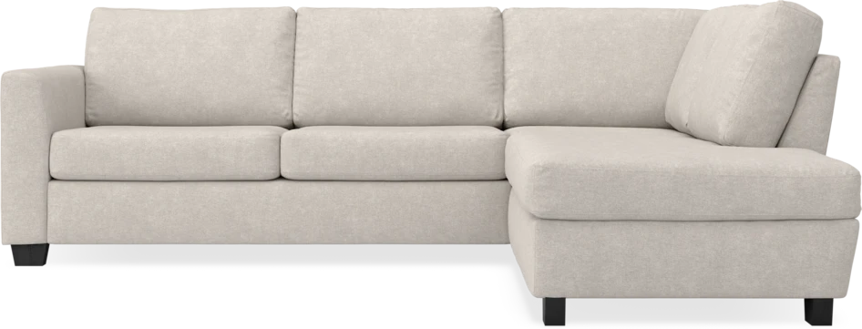 Friday - 2,5-sits soffa med divan höger - Grå