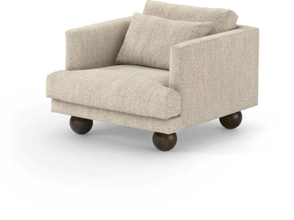 Harper - Fåtölj - Beige