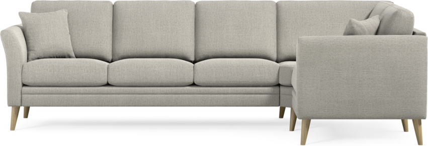 Eden - Hörnsoffa, 3+1-sits - Grå