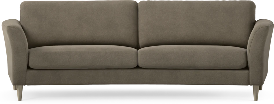 Bridge - 3-sits soffa svängd - Beige