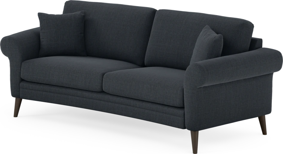 Eden - 2,5-sits soffa svängd - Blå