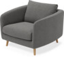 Madison Lux - Fåtölj, 70 cm - Grå