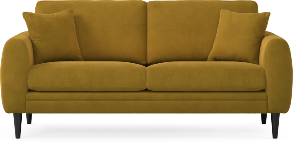 Eden - 2,5-sits soffa - Gul