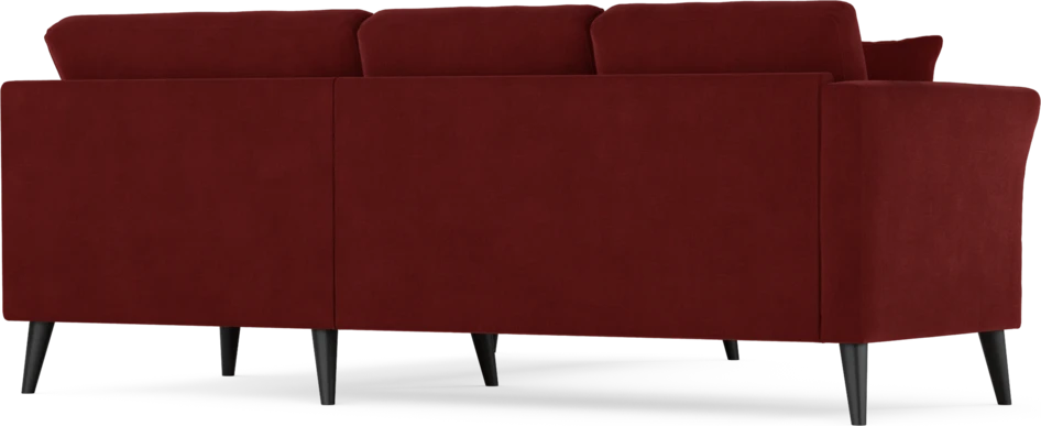 Eden - Hörnsoffa, 2+2-sits - Röd