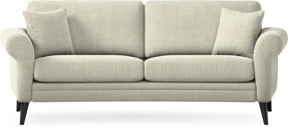 Eden - 2,5-sits soffa svängd - Beige