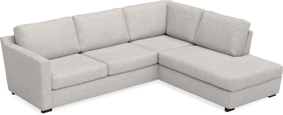 Friday - 2,5-sits soffa med divan höger - Grå