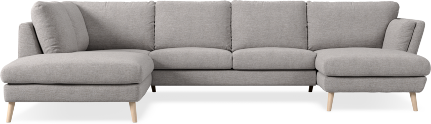 Madison Lux - 2-sits soffa med divan vänster och schäslong höger - Beige