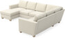 Friday - Hörnsoffa, 3+2-sits med schäslong vänster - Beige