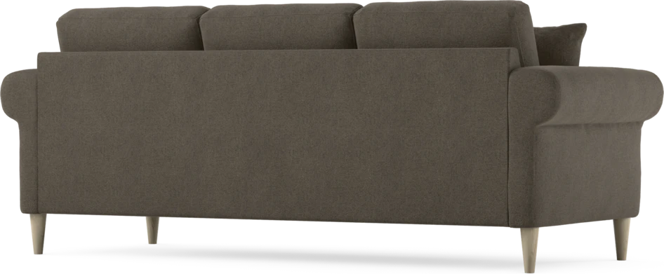 Eden - 3-sits soffa - Brun