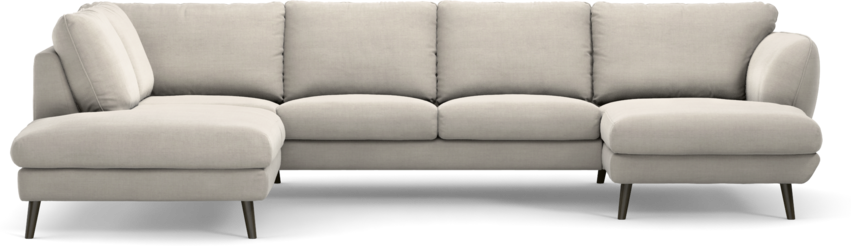 Madison Lux - 2-sits soffa med divan vänster och schäslong höger - Beige