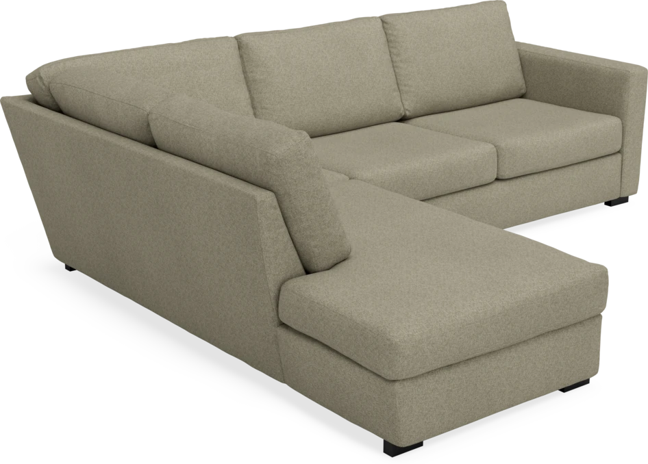 Friday - 2,5-sits soffa med divan vänster - Beige