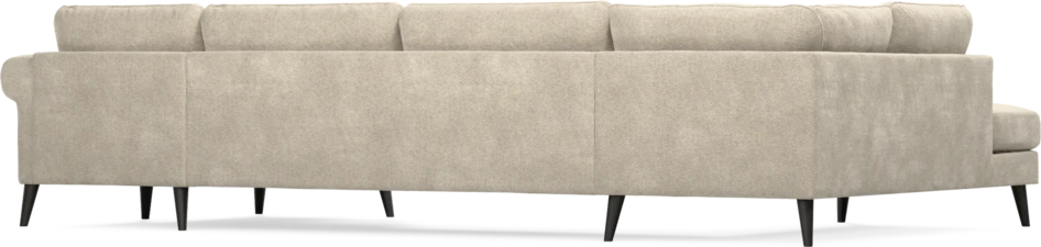 Bridge - 3-sits soffa med divan vänster och schäslong höger - Beige
