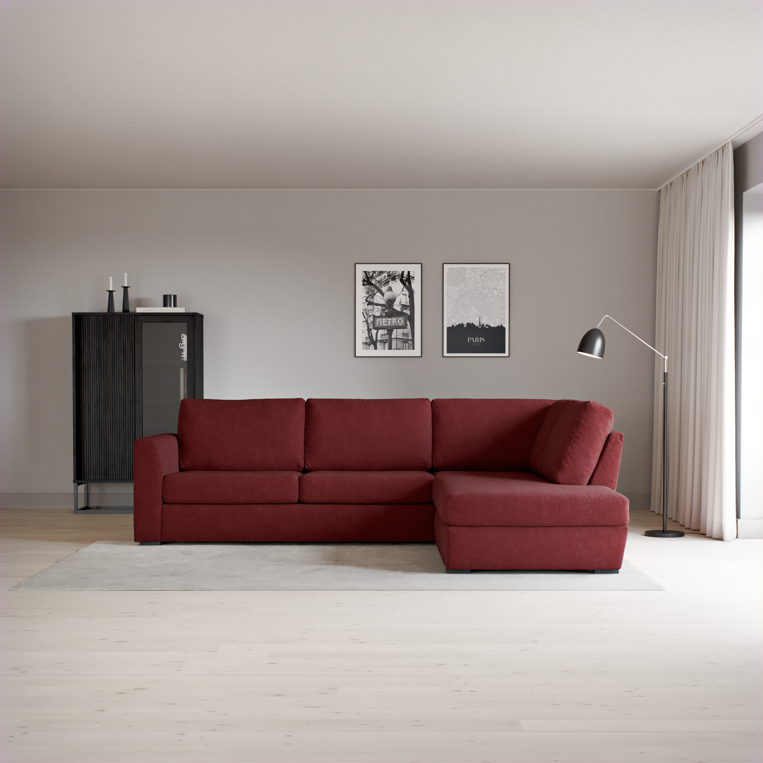 Friday - 2,5-sits soffa med divan höger - inspiration