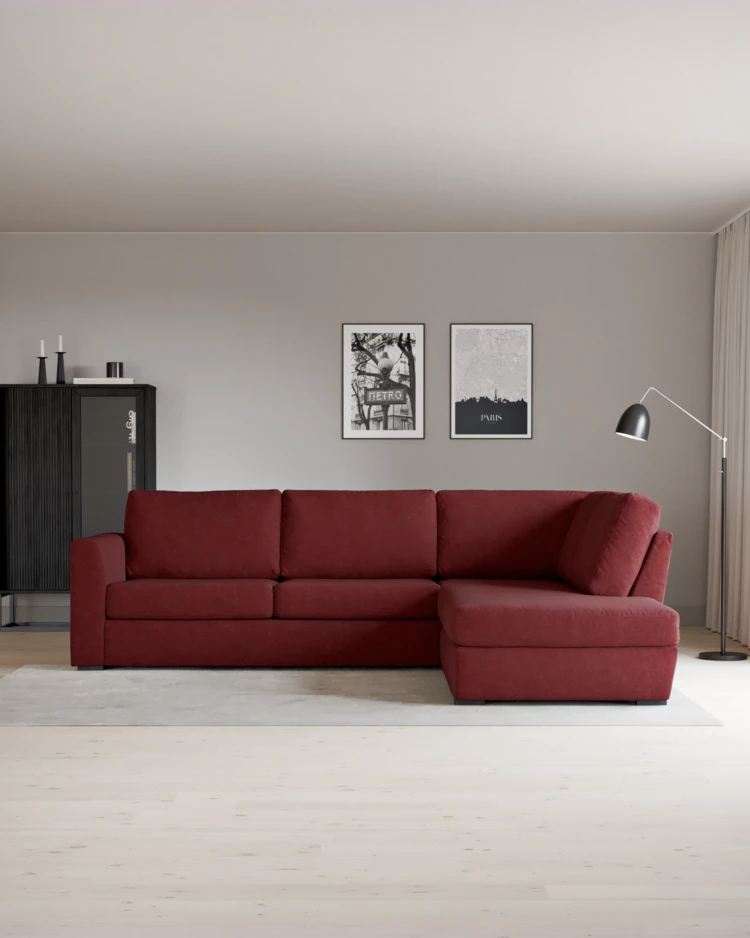 Friday - 2,5-sits soffa med divan höger - inspiration