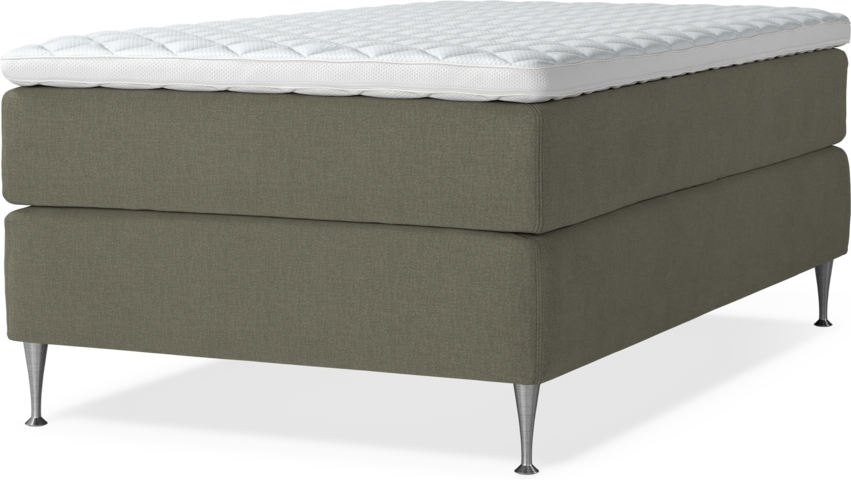 Delux Exclusive - Kontinentalsäng, enkelsäng 120 cm med bäddmadrass