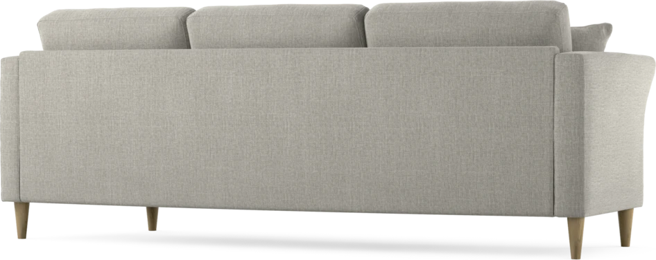 Eden - 3-sits soffa svängd - Grå