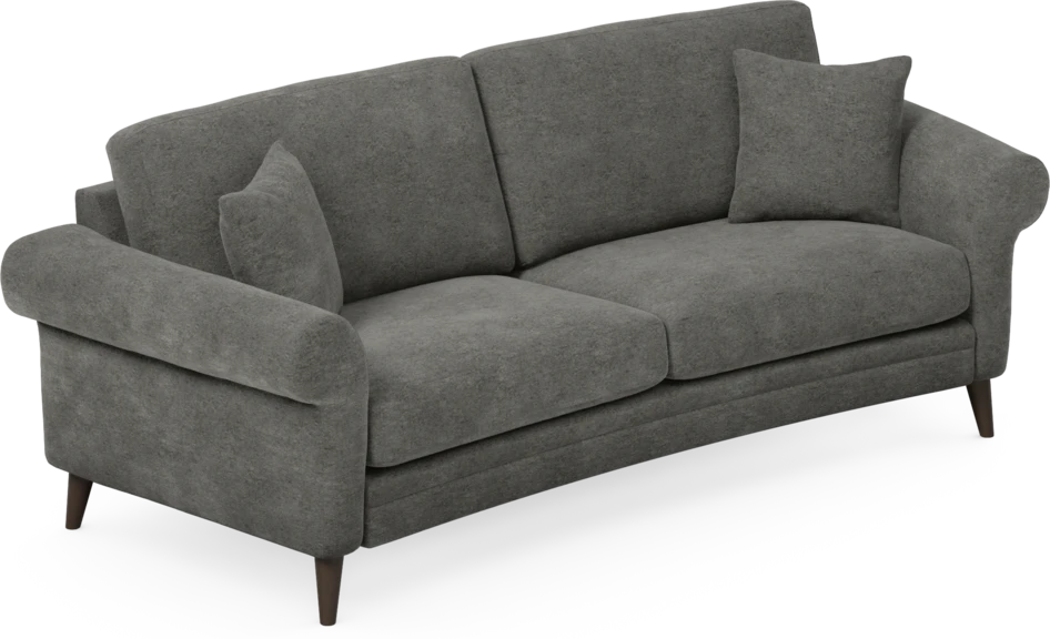 Eden - 2,5-sits soffa svängd - Grå