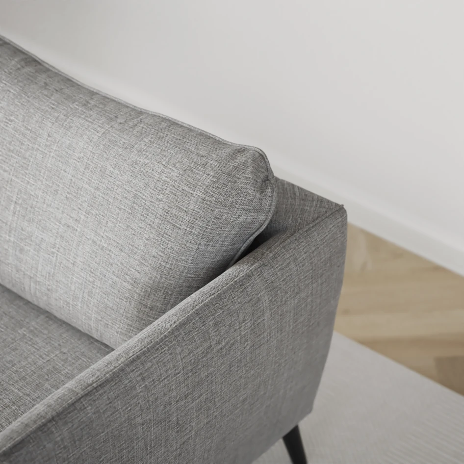 County - 3-sits soffa - Grå