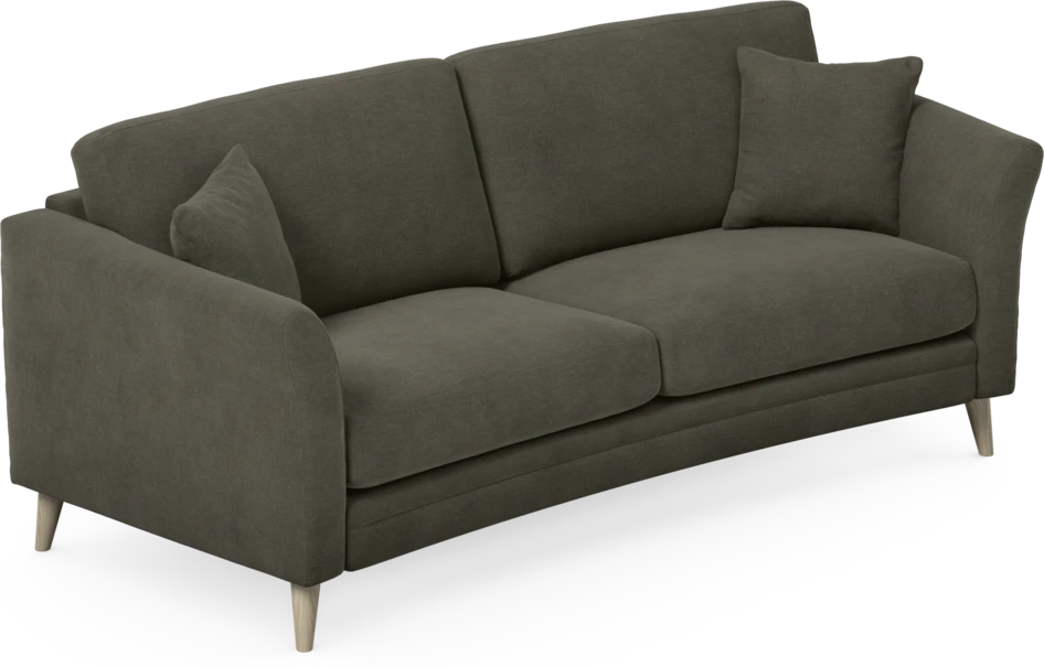 Eden - 2,5-sits soffa svängd - Grå