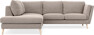 Madison - 2-sits soffa med divan vänster - Beige