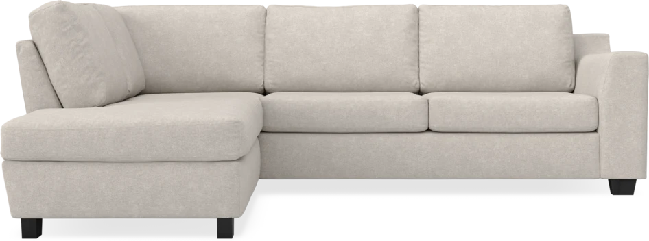 Friday - 2,5-sits soffa med divan vänster - Grå