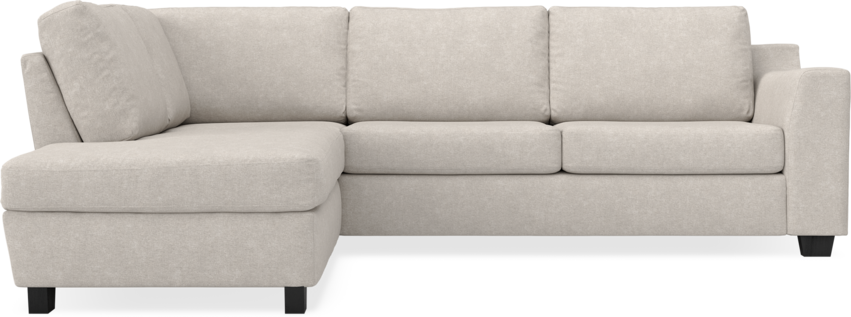 Friday - 2,5-sits soffa med divan vänster - Grå