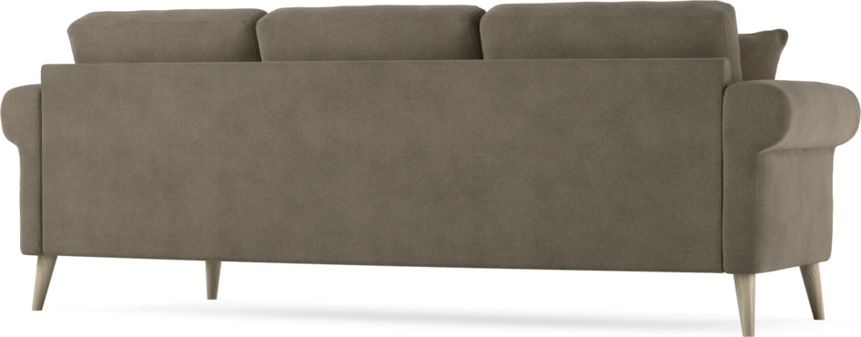 Eden - 3-sits soffa svängd - Beige