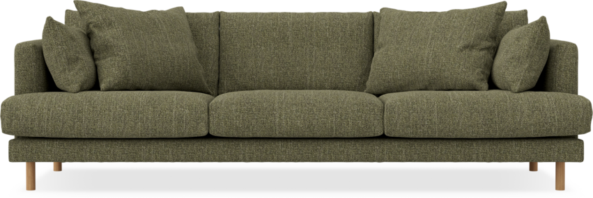 Harper - 4-sits soffa - Grön