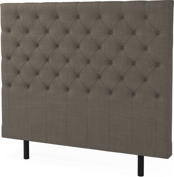 Asperö pikerad - Sänggavel, 160-180 cm - Brun
