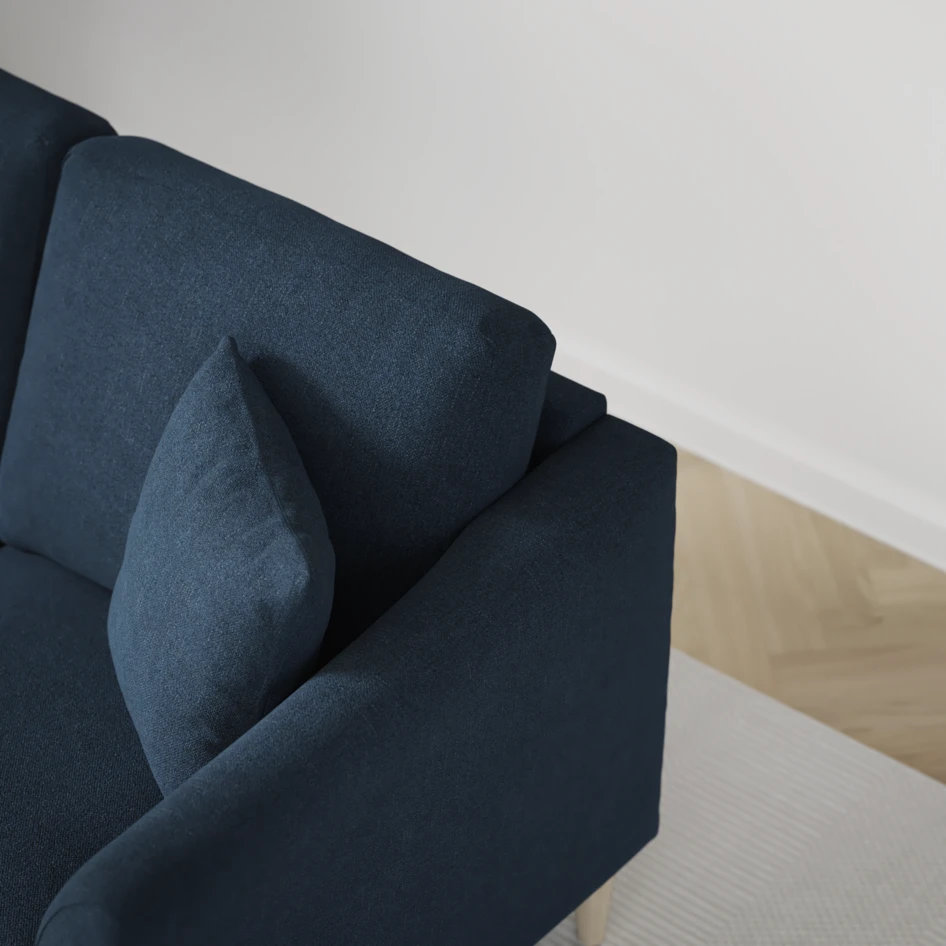 Eden - 2,5-sits soffa - Blå