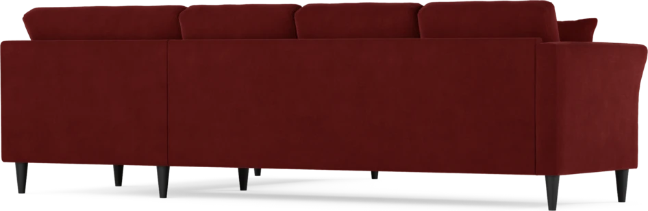 Eden - Hörnsoffa, 3+2-sits - Röd