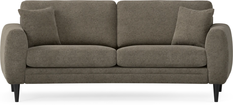 Eden - 2,5-sits soffa svängd - Brun