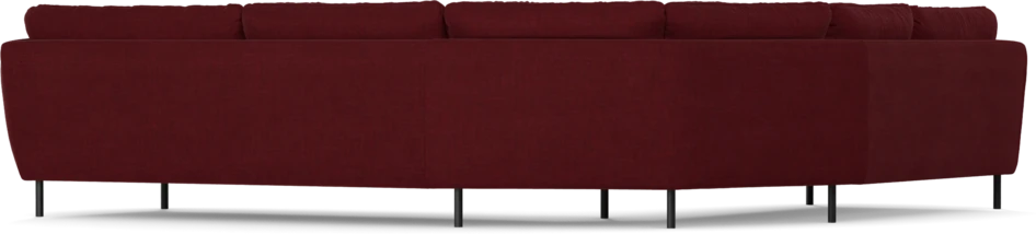 Madison Lux - Hörnsoffa 2+3-sits, hörn 2 - Röd