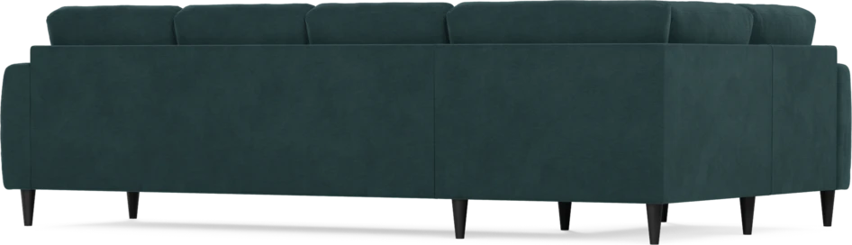Eden - Hörnsoffa, 1+3-sits - Blå