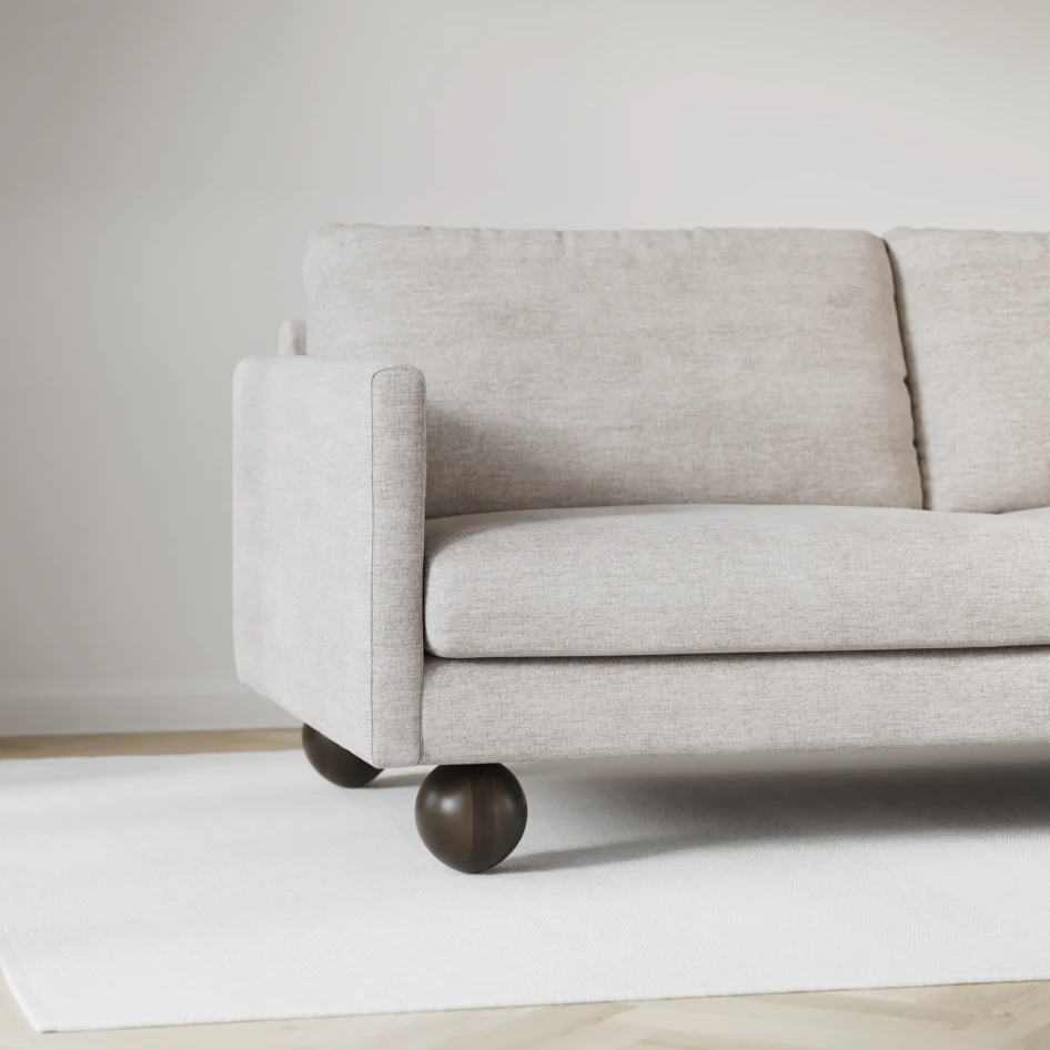 Madison Lux - 2-sits soffa med divan vänster och schäslong höger - Beige