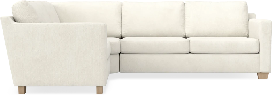 Friday - Hörnsoffa, 1,5+2,5-sits - Vit