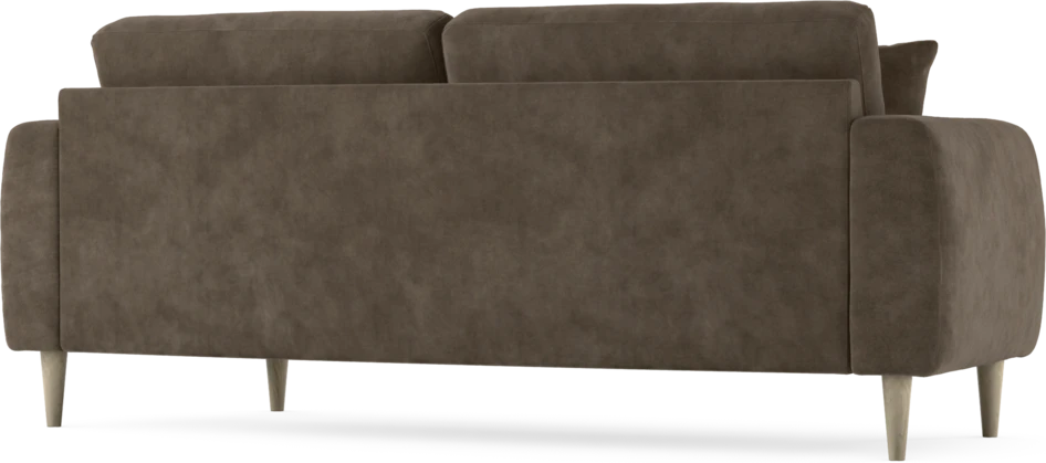 Eden - 2,5-sits soffa svängd - Brun