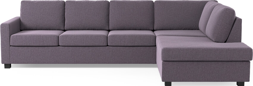 Nevada - 3-sits soffa med divan höger - Lila