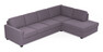 Nevada - 3-sits soffa med divan höger - Lila