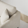 Eden - 3-sits svängd - Beige