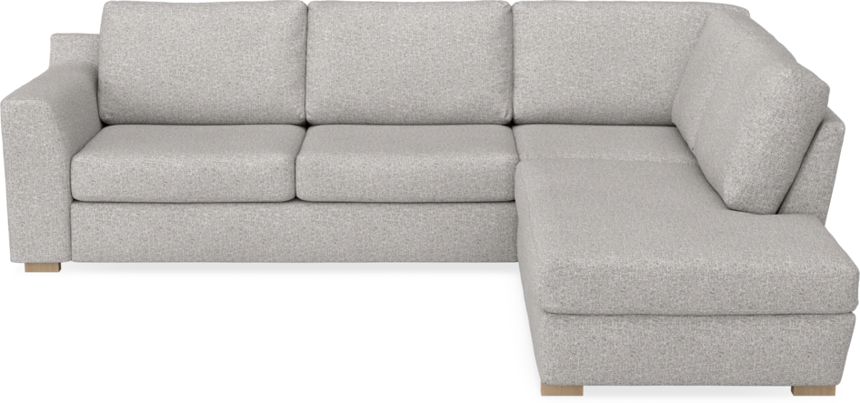 Friday - 2,5-sits soffa med divan höger - Vit