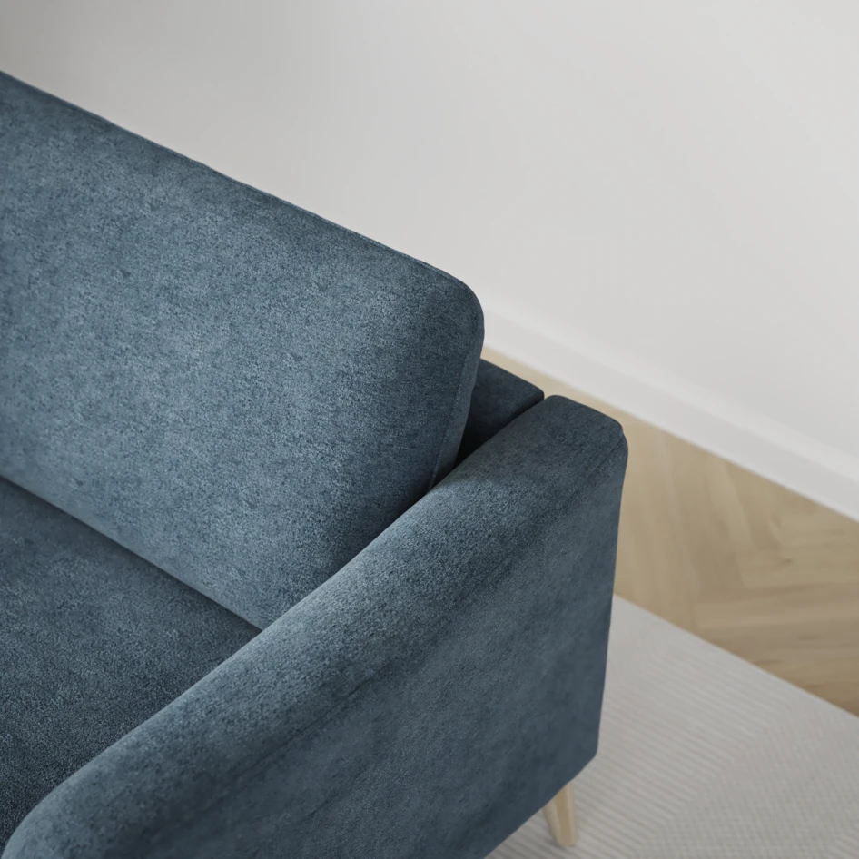 Bridge - 2-sits soffa - Blå