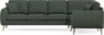 Eden - Hörnsoffa, 3+1-sits - Grön