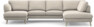 Madison Lux - 2-sits soffa med schäslong vänster och divan höger - Beige