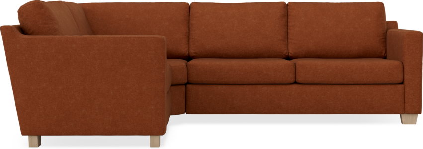 Friday - Hörnsoffa, 1,5+2,5-sits - Orange