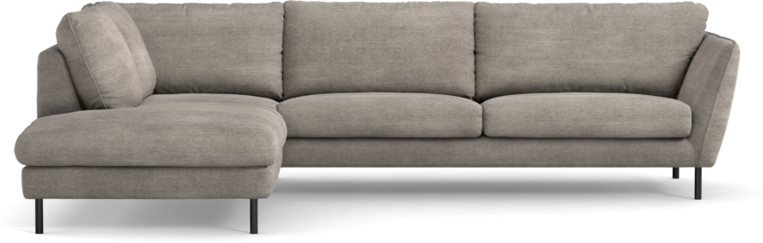 Madison Lux - 3-sits soffa med divan vänster - Beige