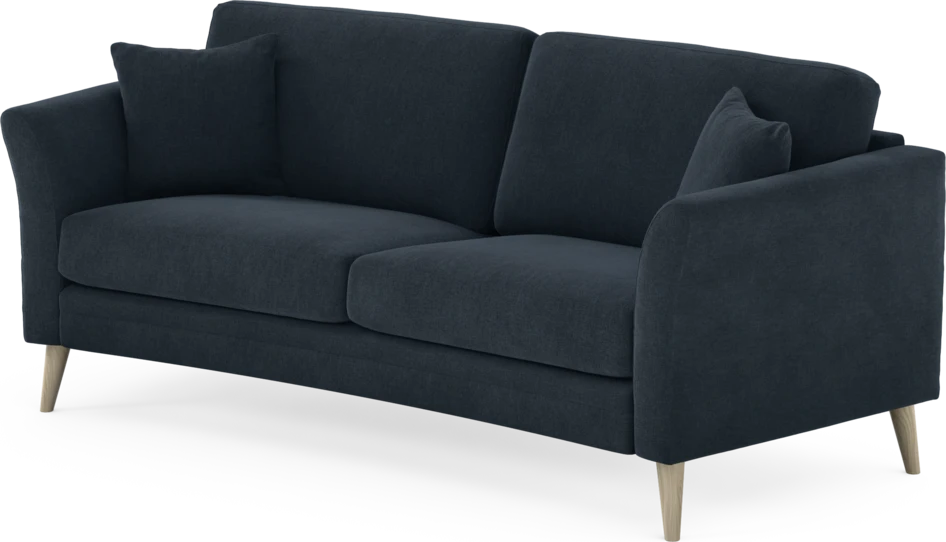 Eden - 2,5-sits soffa svängd - Blå