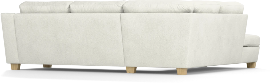 Friday - 2,5-sits soffa med divan vänster - Vit